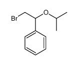 (2-bromo-1-propan-2-yloxyethyl)benzene结构式