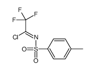 2,2,2-trifluoro-N-(4-methylphenyl)sulfonylethanimidoyl chloride Structure