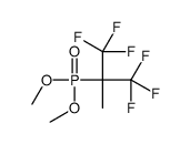 2-dimethoxyphosphoryl-1,1,1,3,3,3-hexafluoro-2-methylpropane结构式