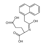 (2S)-2-[(2-naphthalen-1-ylacetyl)amino]pentanedioic acid Structure