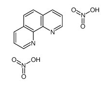 nitric acid,1,10-phenanthroline Structure