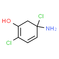 Phenol,5-amino-2,5-dichloro- (6CI)结构式