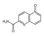 1,5-Naphthyridine-2-carboxamide,5-oxide Structure