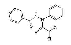 N'-benzoyl-N-dichloroacetyl-N-phenyl-hydrazine结构式