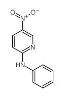 2-Pyridinamine,5-nitro-N-phenyl-结构式