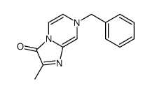 7-benzyl-2-methylimidazo[1,2-a]pyrazin-3-one结构式