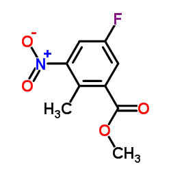 Methyl 5-fluoro-2-methyl-3-nitrobenzoate picture