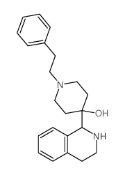 1-phenethyl-4-(1,2,3,4-tetrahydroisoquinolin-1-yl)piperidin-4-ol structure