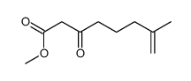 methyl 7-methyl-3-oxooct-7-enoate结构式