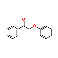 2-Phenoxy-1-phenylethanone Structure