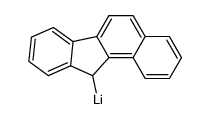 1,2-benzofluorenyl lithium Structure