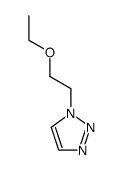 1-(2-ethoxyethyl)-1,2,3-triazole结构式