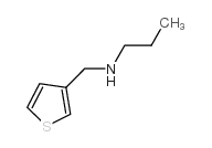 N-(thiophen-3-ylmethyl)propan-1-amine结构式