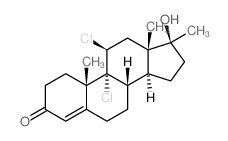 9,11-dichloro-17-hydroxy-10,13,17-trimethyl-1,2,6,7,8,11,12,14,15,16-decahydrocyclopenta[a]phenanthren-3-one picture