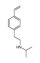 N-isopropyl-p-vinylphenethylamine Structure