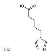 5-(1-imidazolyl)pentanoic acid hydrochloride Structure