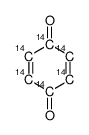 benzoquinone, [14c(u)] Structure