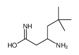 3-AMINO-5,5-DIMETHYL-HEXANOIC ACID AMIDE Structure