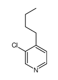 4-butyl-3-chloropyridine Structure