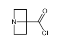 1-Azabicyclo[2.2.0]hexane-4-carbonyl chloride (9CI) Structure