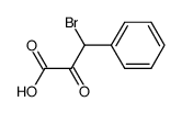 RAC-3-BROMO-2-OXO-3-PHENYLPROPANOIC ACID structure