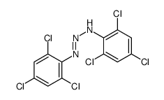 2,4,6-trichloro-N-[(2,4,6-trichlorophenyl)diazenyl]aniline结构式