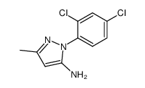 1-(2',4'-dicloro)fenil-3-metil-5-amminopirazolo Structure