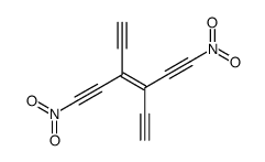 3,4-diethynyl-1,6-dinitrohex-3-en-1,5-diyne Structure