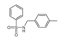 N-[(4-methylphenyl)methyl]benzenesulfonamide Structure