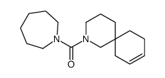 2-azaspiro[5.5]undec-9-en-2-yl(azepan-1-yl)methanone结构式