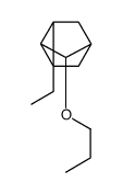 Tricyclo[2.2.1.02,6]heptane, 1-ethyl-3-propoxy- (9CI) Structure