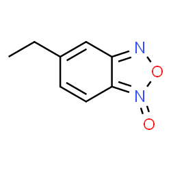 2,1,3-Benzoxadiazole,5-ethyl-,1-oxide Structure