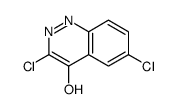 4-Cinnolinol,3,6-dichloro- Structure