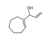 1-cyclohept-1-enyl-allyl alcohol结构式