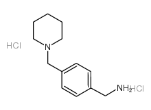 4-(1-Piperidinylmethyl)-benzenemethanaminedihydrochloride structure
