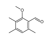 2-methoxy-3,4,6-trimethylbenzaldehyde结构式