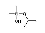 hydroxy-dimethyl-propan-2-yloxysilane结构式