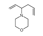 4-hexa-1,5-dien-3-ylmorpholine结构式