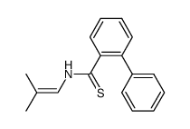 N-(1-Isobutenyl)-o-phenylthiobenzamide结构式