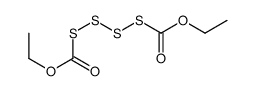 ethyl (ethoxycarbonyltetrasulfanyl)formate Structure
