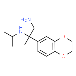 1,2-Propanediamine,2-(2,3-dihydro-1,4-benzodioxin-6-yl)-N2-(1-methylethyl)- Structure