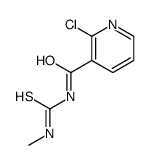 2-chloro-N-(methylcarbamothioyl)pyridine-3-carboxamide Structure