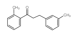 2'-METHYL-3-(3-METHYLPHENYL)PROPIOPHENONE structure