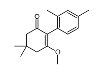 2-(2,4-dimethylphenyl)-3-methoxy-5,5-dimethylcyclohex-2-en-1-one Structure