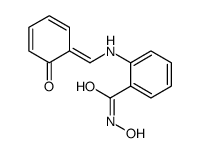 N-hydroxy-2-[(6-oxocyclohexa-2,4-dien-1-ylidene)methylamino]benzamide Structure