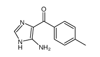 (4-amino-1H-imidazol-5-yl)-(4-methylphenyl)methanone Structure