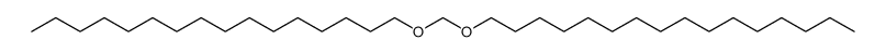 Hexadecane, 1-[(hexadecyloxy)methoxy] Structure