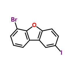 6-Bromo-2-iododibenzo[b,d]furan Structure