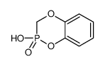 2-hydroxy-3H-1,4,2λ5-benzodioxaphosphinine 2-oxide结构式