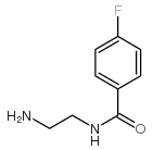 N-(2-aminoethyl)-4-fluorobenzamide结构式